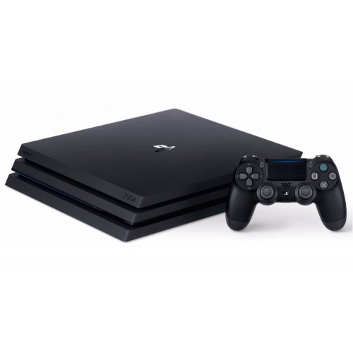 Продать Sony PlayStation 4 Pro 1TB God of War & Horizon Zero Dawn CE (9994602) Black по Trade-In интернет-магазине Телемарт - Киев, Днепр, Украина фото