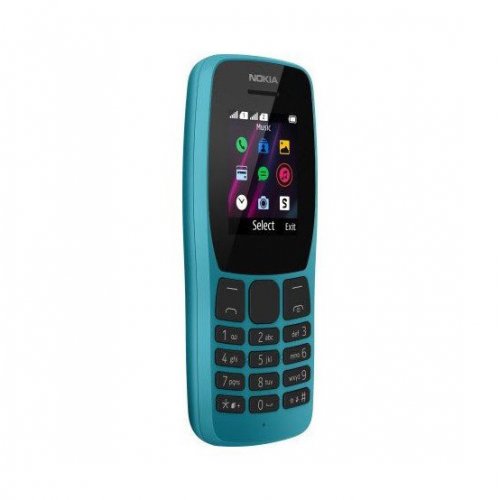 Купить Мобильный телефон Nokia 110 Dual Sim 2019 Blue - цена в Харькове, Киеве, Днепре, Одессе
в интернет-магазине Telemart фото