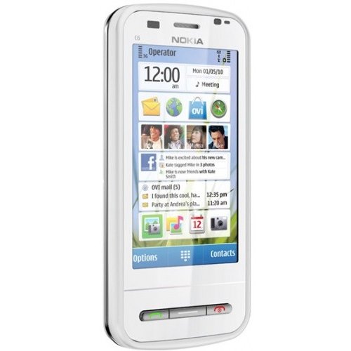 Купить Мобильный телефон Nokia C6-00 White - цена в Харькове, Киеве, Днепре, Одессе
в интернет-магазине Telemart фото