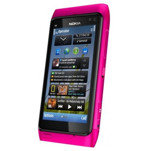 Купити Мобільний телефон Nokia N8-00 Pink - ціна в Києві, Львові, Вінниці, Хмельницькому, Франківську, Україні | інтернет-магазин TELEMART.UA фото