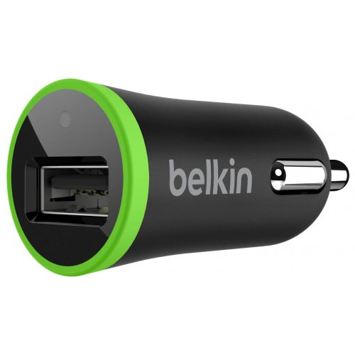 Купить Автомобильное зарядное устройство Belkin Car Charger 1A (F8J044) Black - цена в Харькове, Киеве, Днепре, Одессе
в интернет-магазине Telemart фото