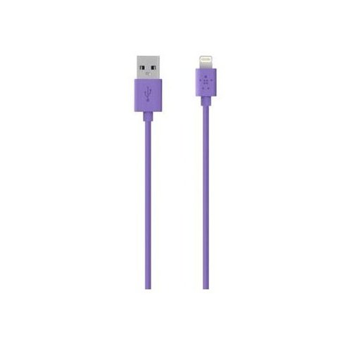 Купить USB Кабель Belkin MIXIT Lightning 1.2m (F8J023bt04) Purple - цена в Харькове, Киеве, Днепре, Одессе
в интернет-магазине Telemart фото