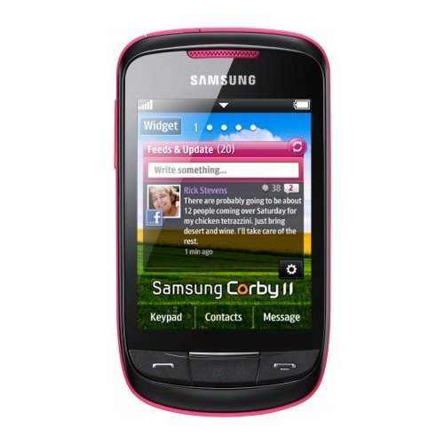 Купить Мобильный телефон Samsung S3850 Corby II Candy Pink - цена в Харькове, Киеве, Днепре, Одессе
в интернет-магазине Telemart фото