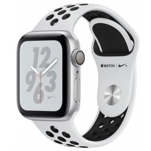 

Apple Watch Series 4 GPS Nike+ 40mm Aluminium Case with Pure Platinum/Black Nike Sport Band (MU6H2) Silver