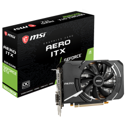 Відеокарта MSI GeForce GTX 1660 SUPER AERO ITX OC 6144MB (GTX 1660 SUPER AERO ITX OC)