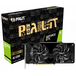 Видеокарта Palit GeForce GTX 1660 SUPER GamingPro Dual 6144MB (NE6166S018J9-1160A)