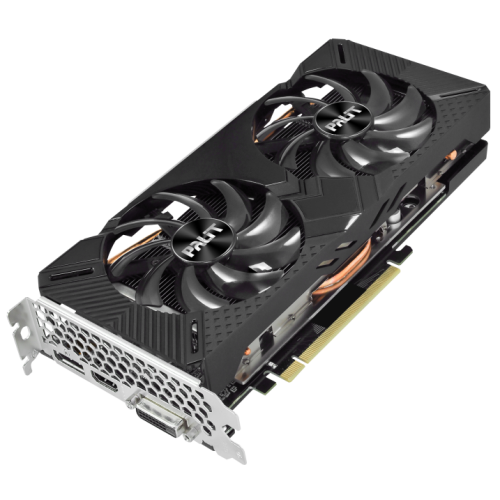 Фото Видеокарта Palit GeForce GTX 1660 SUPER GamingPro Dual OC 6144MB (NE6166SS18J9-1160A)
