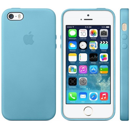 Купить Чехол Чехол iPhone 5s Case - MF044 Blue - цена в Харькове, Киеве, Днепре, Одессе
в интернет-магазине Telemart фото