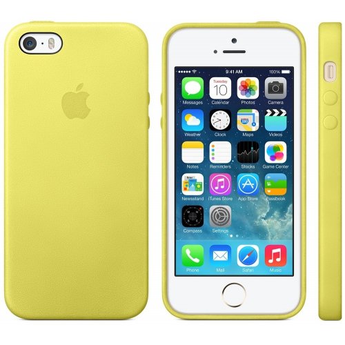 Купить Чехол Чехол iPhone 5s Case - MF043 Yellow - цена в Харькове, Киеве, Днепре, Одессе
в интернет-магазине Telemart фото