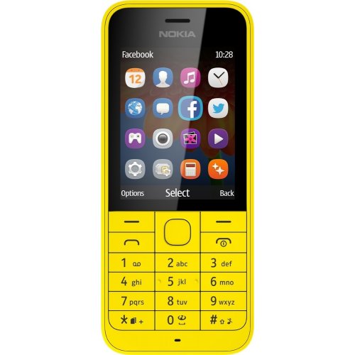 Купить Мобильный телефон Nokia 220 Dual Sim Yellow - цена в Харькове, Киеве, Днепре, Одессе
в интернет-магазине Telemart фото