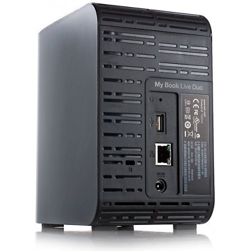 Зовнішній HDD Western Digital My Book Live Duo 4TB WDBVHT0040JCH-EESN купити в Україні: Київ, Львів, Хмельницький, Тернопіль, Івано-Франківськ | Низька ціна, відгуки, характеристики від TELEMART фото
