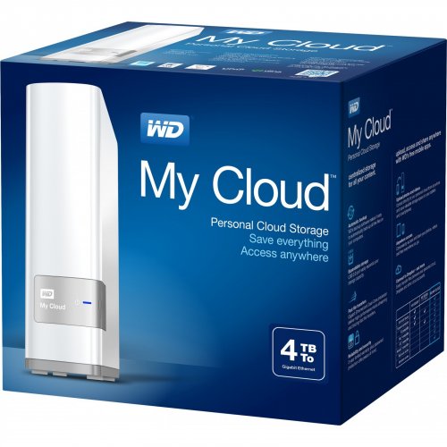 Зовнішній HDD Western Digital My Cloud 3TB WDBCTL0030HWT-EESN White купити в Україні | Telemart фото