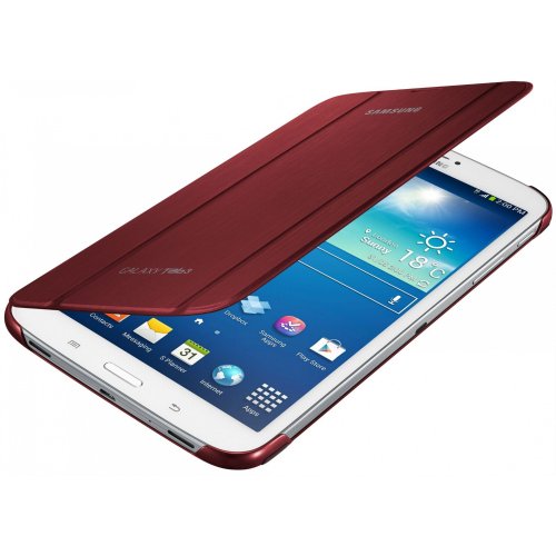 Чехол Samsung Book Cover для Galaxy Tab 3 8.0 EF-BT310BREGWW Garnet Red купити в Україні | Telemart фото