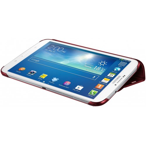 Чехол Samsung Book Cover для Galaxy Tab 3 8.0 EF-BT310BREGWW Garnet Red купити в Україні | Telemart фото