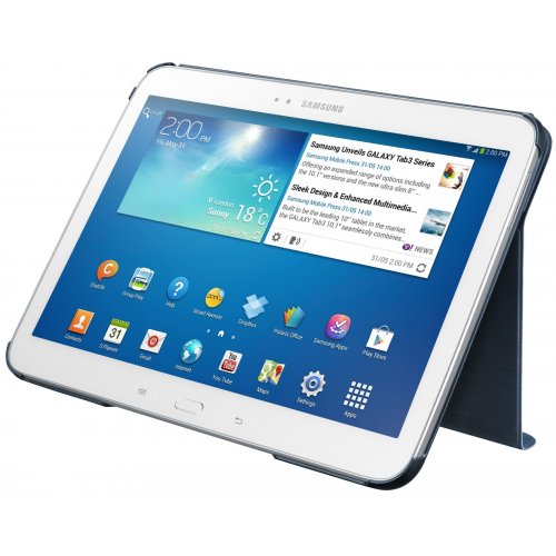 Чехол Samsung Book Cover для Galaxy Tab 3 10.1 EF-BP520BLEGWW Regal Blue купити в Україні | Telemart фото
