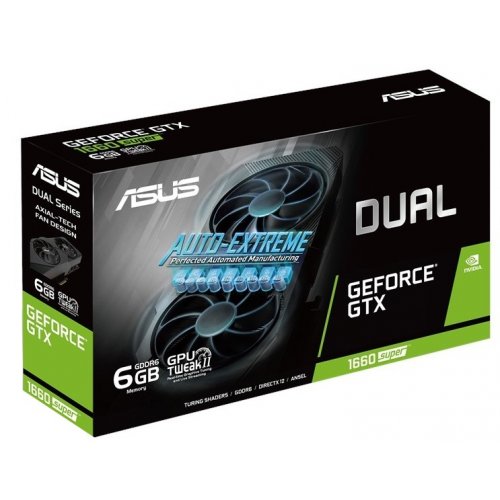 Photo Video Graphic Card Asus GeForce GTX 1660 SUPER Dual Evo 6144MB (DUAL-GTX1660S-6G-EVO)