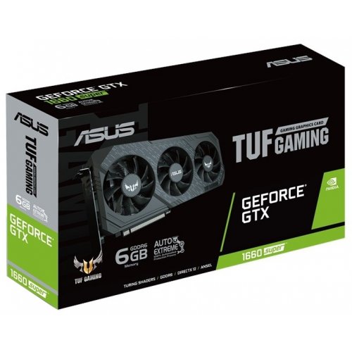 Продати Відеокарта Asus TUF GeForce GTX 1660 SUPER Gaming X3 6144MB (TUF 3-GTX1660S-6G-GAMING) за Trade-In у інтернет-магазині Телемарт - Київ, Дніпро, Україна фото