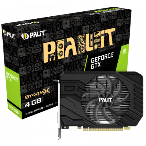 Фото Відеокарта Palit GeForce GTX 1650 SUPER StormX 4096MB (NE6165S018G1-166F)