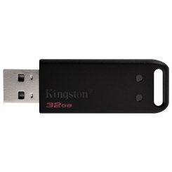 Накопичувач Kingston DataTraveller 20 2 x 32GB USB 2.0 (DT20/32GB-2P) Black