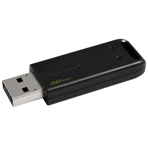 Купить Накопитель Kingston DataTraveller 20 2 x 32GB USB 2.0 (DT20/32GB-2P) Black - цена в Харькове, Киеве, Днепре, Одессе
в интернет-магазине Telemart фото