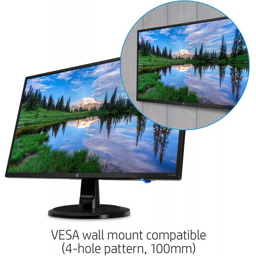 Продати Монітор HP 23.8" 24YH (3UA73AA) Black за Trade-In у інтернет-магазині Телемарт - Київ, Дніпро, Україна фото