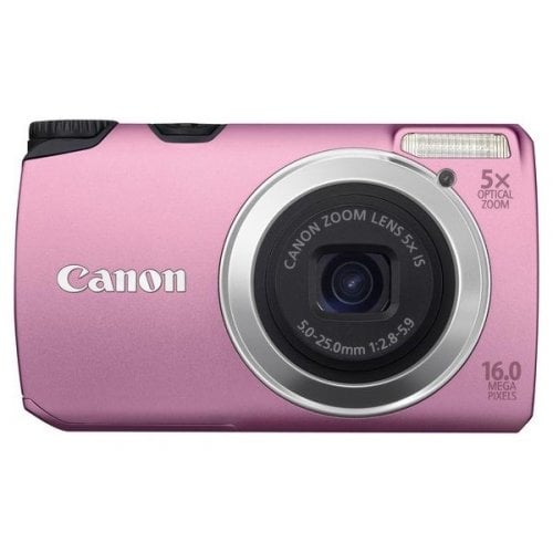 Купить Цифровые фотоаппараты Canon PowerShot A3300 IS Pink - цена в Харькове, Киеве, Днепре, Одессе
в интернет-магазине Telemart фото