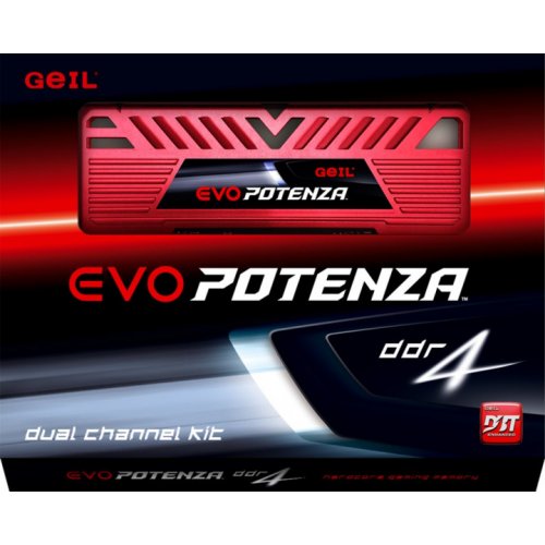Фото ОЗУ Geil DDR4 32GB (2x16GB) 3200Mhz Evo Potenza Red (GPR432GB3200C16ADC)