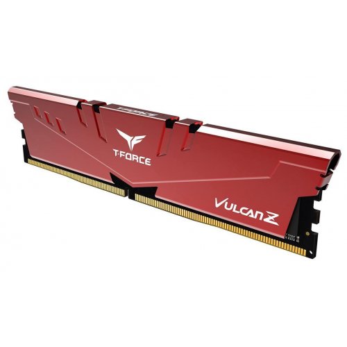 Фото ОЗУ Team DDR4 8GB (2x4GB) 2666Mhz T-Force Vulcan Z Red (TLZRD48G2666HC18HDC01)