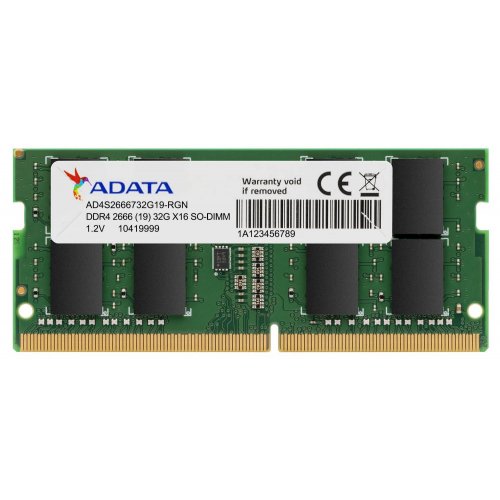 Продати ОЗП ADATA SODIMM DDR4 16GB 2666Mhz Premier (AD4S2666316G19-S) за Trade-In у інтернет-магазині Телемарт - Київ, Дніпро, Україна фото