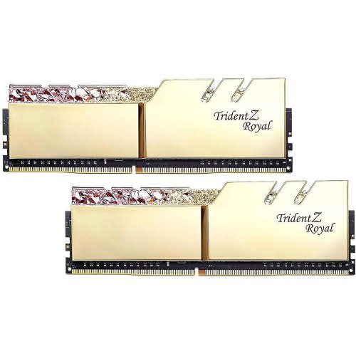 Photo RAM G.Skill DDR4 16GB (2x8GB) 3000Mhz Trident Z Royal (F4-3000C16D-16GTRG)