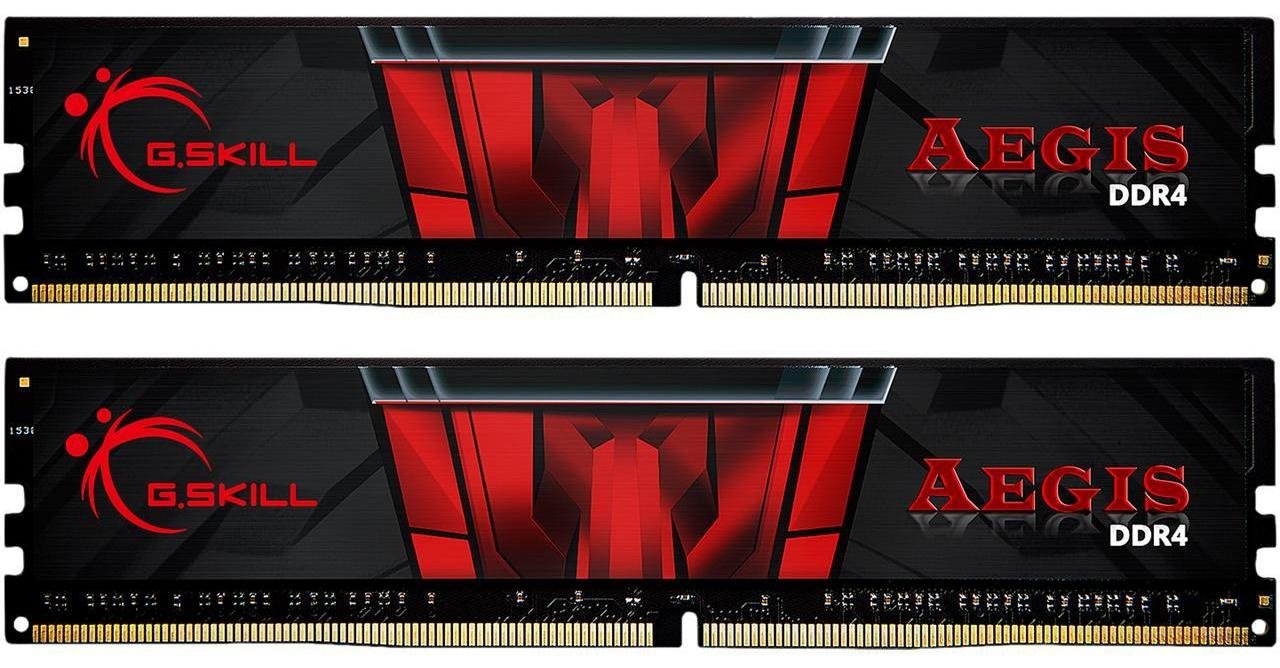 G.SKILL AEGIS DDR4 32GB(16GB×2) Модуль памяти DDR4 2x16GB/3200 G.Skill Aegis (F4-3200C16D-32GIS