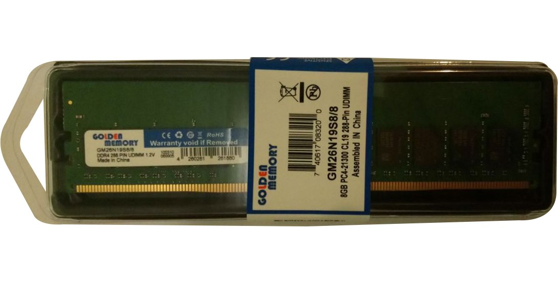 Golden Memory Ram ОЗП Golden Memory DDR4 8GB 2666Mhz (GM26N19S8/8) купити в Україні: Київ ...