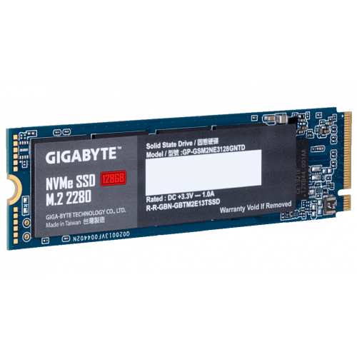 Продать SSD-диск Gigabyte 128GB M.2 (2280 PCI-E) NVMe 1.3 (GP-GSM2NE3128GNTD) по Trade-In интернет-магазине Телемарт - Киев, Днепр, Украина фото