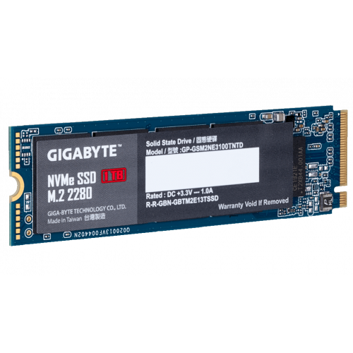 Photo SSD Drive Gigabyte 1TB M.2 (2280 PCI-E) NVMe 1.3 (GP-GSM2NE3100TNTD)