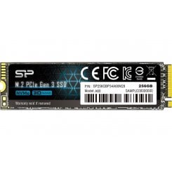 Фото SSD-диск Silicon Power P34A60 3D NAND 256GB M.2 (2280 PCI-E) NVMe x4 (SP256GBP34A60M28)