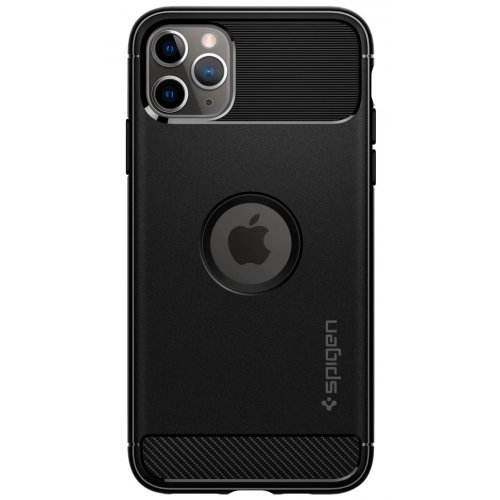 

Spigen для Apple iPhone 11 Pro Max Rugged Armor (075CS27133) Matte Black