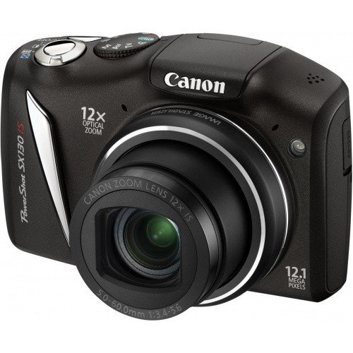 Купить Цифровые фотоаппараты Canon PowerShot SX130 IS Black - цена в Харькове, Киеве, Днепре, Одессе
в интернет-магазине Telemart фото
