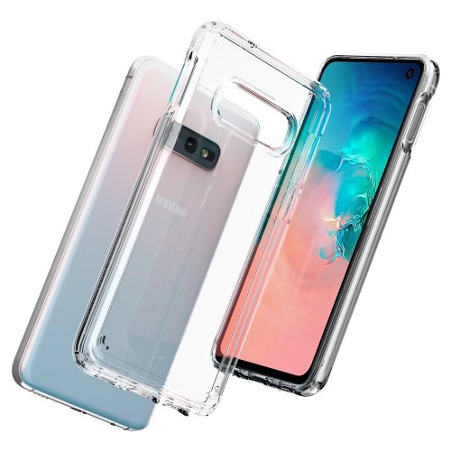 Чохол Spigen для Samsung Galaxy S10e Ultra Hybrid (609CS25838) Crystal Clear купити в Україні | Telemart фото