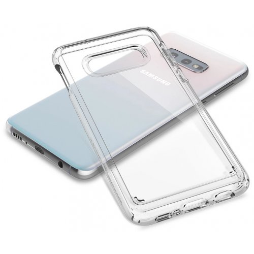 Чохол Spigen для Samsung Galaxy S10e Ultra Hybrid (609CS25838) Crystal Clear купити в Україні | Telemart фото