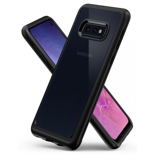 Чохол Spigen для Samsung Galaxy S10e Ultra Hybrid (609CS25839) Matte Black купити в Україні | Telemart фото