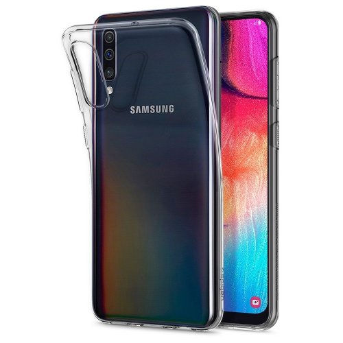Чехол Spigen для Samsung Galaxy A50 Liquid Crystal (611CS26200) Crystal Clear купить в Украине | Telemart фото