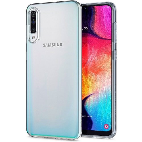 Чехол Spigen для Samsung Galaxy A50 Liquid Crystal (611CS26200) Crystal Clear купить в Украине | Telemart фото