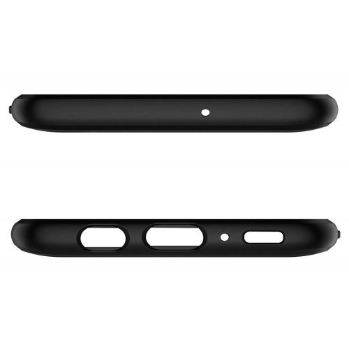 Чохол Spigen для Samsung Galaxy A70 Rugged Armor (620CS26386) Matte Black купити в Україні | Telemart фото