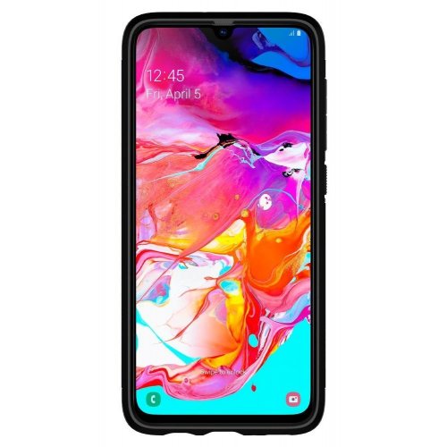 Чохол Spigen для Samsung Galaxy A70 Slim Armor (620CS26391) Metal Slate купити в Україні | Telemart фото