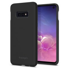 Чохол Spigen для Samsung Galaxy S10e Silicone Fit (609CS25854) Black