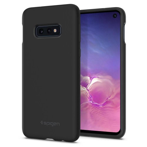 Чехол Spigen для Samsung Galaxy S10e Silicone Fit (609CS25854) Black купить в Украине | Telemart фото