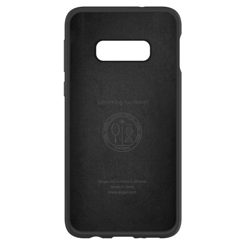Чехол Spigen для Samsung Galaxy S10e Silicone Fit (609CS25854) Black купить в Украине | Telemart фото