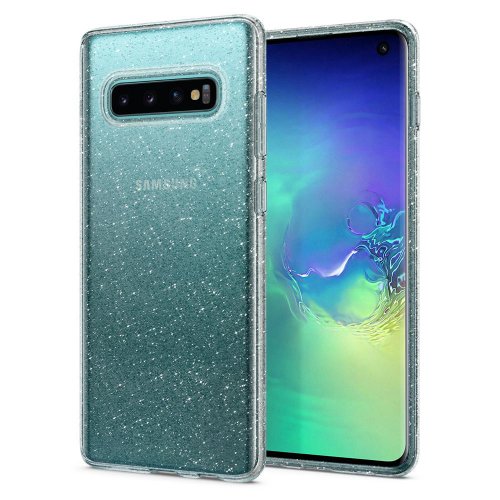 Чохол Spigen для Samsung Galaxy S10 Liquid Crystal Glitter (605CS25797) Crystal Quartz купити в Україні | Telemart фото