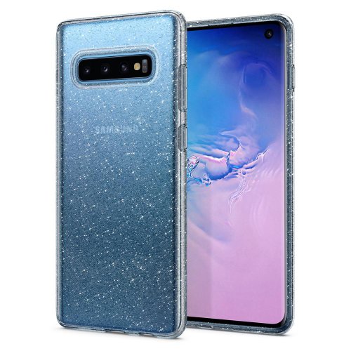 Чохол Spigen для Samsung Galaxy S10 Liquid Crystal Glitter (605CS25797) Crystal Quartz купити в Україні | Telemart фото