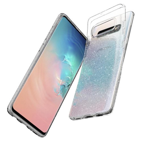 Чохол Spigen для Samsung Galaxy S10 Liquid Crystal Glitter (605CS25797) Crystal Quartz купити в Україні | Telemart фото